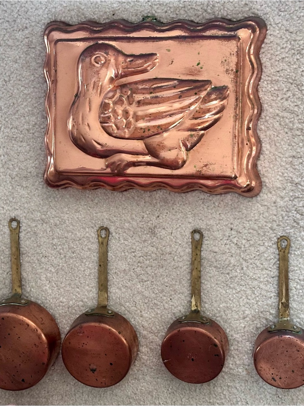 Copper Duck Wall Plaque - Decorative Copper Finish